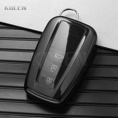 TPU Car Key Remote Case Cover Shell Fob For Toyota Prius Camry Corolla C-HR CHR RAV4 Prado 2018 2022 Key Protector Accessories