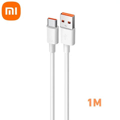 Xiaomi Original 120W Ultra Fast Charger QC 5.0 EU Plug 6A Type C Cable For IPhone Pro Max Samsung Rapid Charging Adapter 2025