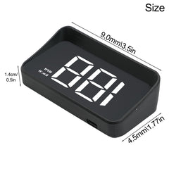 Car Speedometer HUD GPS M2 HD Head Up Display Digital Speed Meter Windshield Projector For Cars Auto Electronics Accessories