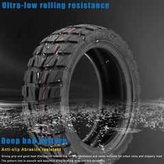 إطار خارجي 10x2.75-6.5 لسكوتر سبيدواي 5 دوالترون 3 الكهربائي مقاس 10 بوصات 10*2.75-6.5 بدون أنابيب للطرق الوعرة