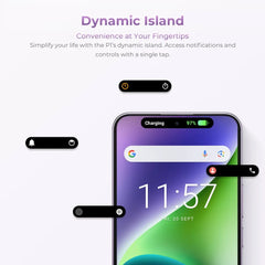 هاتف OUKITEL P1 الذكي فائق النحافة - Android 14 Helio G99 شاشة AMOLED مقاس 6.7 بوصة وتردد 120 هرتز وذاكرة وصول عشوائي (RAM) سعة 8 جيجابايت وذاكرة قراءة فقط (ROM) سعة 256 جيجابايت وكاميرا بدقة 50 ميجابكسل وبطارية 5150 مللي أمبير في الساعة وتقنية NFC