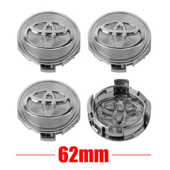 56/62mm Car Wheel Center Cover Decoration Badge Auto Hub Caps For Toyota C-hr Rav4 Yaris Hilux Avensis Prius Auris Corolla Cross