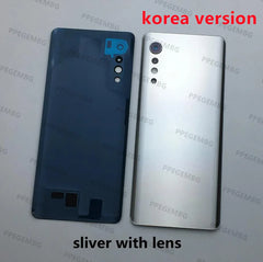 Back Glass G9 Replacement For LG Velvet G9 4G G910 5G G900 Battery Cover Rear Door Lid Panel Housing Case Camera Lens Sticker