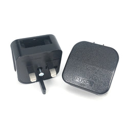 European EU To UK Travel Power Adapter With 5A Fuse UK British Electrical Plug Adapter Outlet AC Charger Power Cord Socket