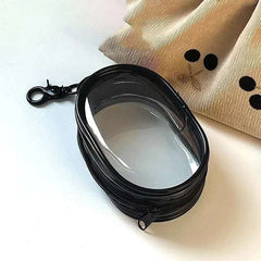 Portable Mini Zipper Storage Bag Keychain Box Organizer For Earphones Chargers Bags  A Gift for My Girlfriend Case