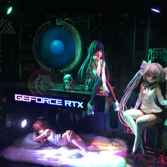 Graphics Card Side Panel RGB RTX AMD GeForce GPU Modify 5V 3Pin ARGB AURA SYNC PC Case DIY MOD