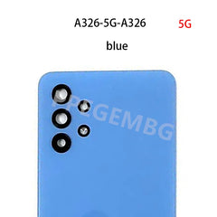 For Samsung Galaxy A32 LTE 4G 5G A325 A326 Housing Case Battery Back Cover Rear Door Lid Panel Chassis Camera Lens Repair Parts