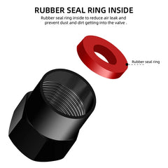Car Tire Valve Caps Dustproof Covers & keychain Auto Styling For Chevrolet Captiva Colorado Cruze Spark Malibu Trax Aveo