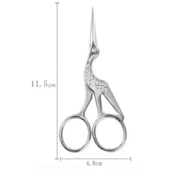 1pc European-style Makeup Scissors 9CM Compact Stainless Steel Small Professional Eyebrow Nose Hair Cut Manicure Nail Tools
