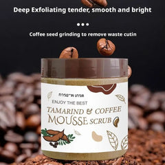 Coffee Body Scrub Exfoliating Lightening Skin Pore Cleansing Soften Sea Bath Salt Cream Moisturizing Anti Cellulite
