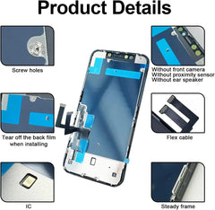 مجموعة محول رقمي لشاشة OLED Pantalla لهاتف iPhone 11 LCD تعمل باللمس لاستبدال شاشة iPhone 11 LCD
