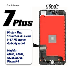شاشة LCD AAA+ لهاتف iPhone 6 7 8 6s plus 7 8 Plus شاشة بديلة لهاتف iPhone 5 5S 5C 5se شاشة LCD تعمل باللمس ومحول رقمي