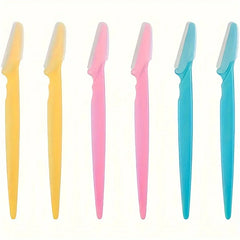 3/5/6/12/24Pcs Multifunction Eyebrow Razor Kit - Precise Trimming, Shaping,Facial Hair Removal Tool with Easy Grip Handle