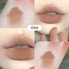 قلم تحديد الشفاه Nude Lip Liner Gege Bear Matte Velvet Lip Liner يدوم طويلاً ومقاوم للماء وقلم رسم خط الشفاه