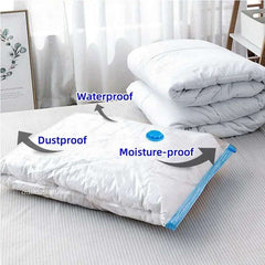 1-8PCS Vacuum Bag and Pump Cover for Clothes Storing Large Plastic Compression Empty Bag Travel Accessories Storage Container