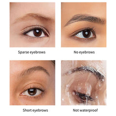 Eyebrow Styling Gel 3D Feathery Wild Brow Wax Waterproof Long Lasting Easy To Wear Shaping Eyebrows Makeup Sculpt Soap Cosmetics