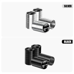 4Pcs Car Styling 3D Metal Wheel Tire Valve Caps Rim Accessories For Toyota RAV4 C-HR Camry Yaris Prius TRD GR Highlander Crown