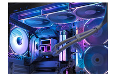 مبرد تبريد مائي متعدد الاستخدامات Thermalright FROZEN INFINITY 360، مزامنة ARGB Divine Light، يدعم LGA1700/AM5/AM4