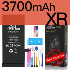 PINZHENG Real High Capacity Battery For iPhone 8 SE2020 6 6S 7 8Plus X Xs Max Xr Phone Replacement Batteries Warranty One Year