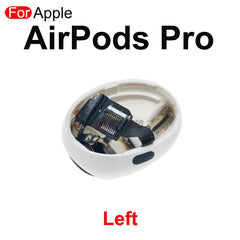 Aocarmo For AirPods Pro A2190 A2084 A2083 Top Housing Case With Noise Reduction Microphone Mic Light Sensor Flex Cable With Mesh