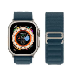 Alpine loop Strap for Apple watch Ultra Band 49mm 45mm 46mm 44mm 41mm 42mm 40mm Nylon bracelet correa series 10 9 8 7 SE 6 5 4 3