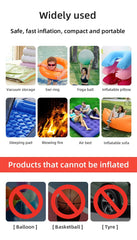 Electric Air Pump Portable Wireless Air Compressor Inflator/Deflator Pumps For Inflatable Cushions Air Beds Boat Swimming Ring