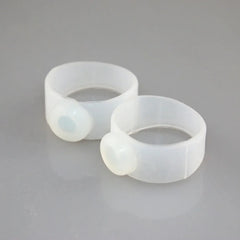 2pcs/Pair Magnetic Therapy Toe Rings Lose Weight Burn Fat Slimming Feet Massager for Toe Correction Accessories