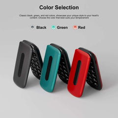 2025 SERVO F4 Fold Feature Mobile Phone 1.77" Display Dual SIM Standby Call Recording MP4 FM Radio 2G Flip Button Backup Phones