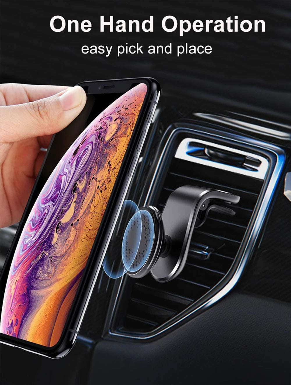 Magnetic Car Phone Holder Mobile Support For The Car Cell phone Support Mobile Door For Auto For iphone Xiaomi Huawei Samsung