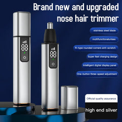 Xiaomi New Rechargeable Touch Screen Electric Ear Nose Hair Trimmer Type-C Fast Charging Portable Clipper Trimmer For Nose