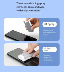 5-in-1 Cleaner Kit Laptop Screen Cleaner Kit Multifunctional Wireless Earphones Cleaning Tool For LPhone ChargingPort
