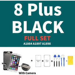 AAA Display for iPhone 5 5S 5SE 6 6S 7 8 Plus LCD Display Full Set Assembly Touch Screen Digitizer Replacement Pantalla+Camera
