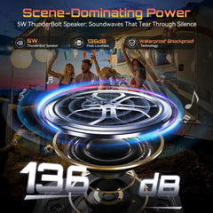 Cubot kingkong power 5, Rugged Smartphone Android 15, 15300mAh Battery, 6.88" 120Hz Screen, 16GB RAM (6+10), 128GB ROM, MTK G100