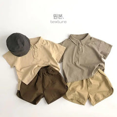 Children's Summer Korean Retro Shorts Boys and Girls Casual Thin Shorts Outdoor Wear Shorts for Girls  Boys Shorts