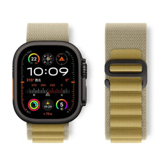 Alpine loop Strap for Apple watch Ultra Band 49mm 45mm 46mm 44mm 41mm 42mm 40mm Nylon bracelet correa series 10 9 8 7 SE 6 5 4 3