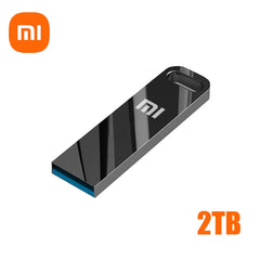 محرك أقراص فلاش معدني XIAOMI بسعة 2 تيرابايت USB 3.2 فائق السرعة لنقل البيانات، محرك أقراص USB صغير من النوع C، محرك أقراص USB مقاوم للماء