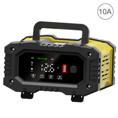 12v/24v Fully Automatic Battery Charger 7-segment Smart Car Battery Charger Pulse Repair for Agm Gel Wet Lead Acid Charging