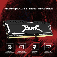 ذاكرة PUSKILL RAM DDR4 سعة 16 جيجابايت و8 جيجابايت و1.2 فولت وتردد 3200 ميجاهرتز و2666 ميجاهرتز وذاكرة تبريد UDIMM للكمبيوتر المكتبي