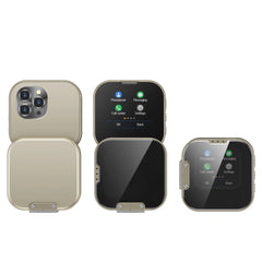 هاتف SERVO i19 صغير الحجم يعمل باللمس مع خاصية الاستعداد وبطاقة SIM مزدوجة ومشغل MP4 وخاصية Magic Voice 2G وشاشة صغيرة دوارة