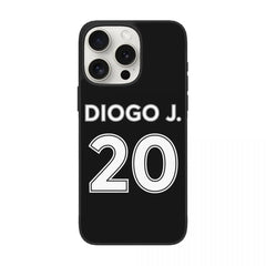 Diogo Jota Soccer Football Phone Case For iPhone 15 Pro TPU Shockproof Phone Cover
