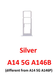 Sim Card Tray For Samsung Galaxy A14 4G A145 Phone New SIM Chip Micro SD Slot Adapter Holder For A14 5G A146 A146U