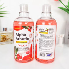 500ml Hyaluronic Acid, Nicotinamide Vitamin C AHA Face Serum Spots Eraser Corrector Whitening Moisturizing Lightening Body Serum