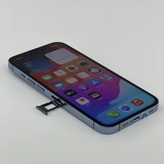 هاتف Apple iPhone 13 pro الأصلي غير مقفول، ذاكرة وصول عشوائي (ROM) سعة 128 جيجابايت/256 جيجابايت، شريحة A15 Bionic، معرف الوجه، شاشة OLED مقاس 6.1 بوصة، كاميرا ثلاثية بدقة 12 ميجابكسل، NFC