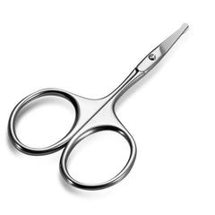 أداة إزالة شعر الأنف الاحترافية الدقيقة المصنوعة من الفولاذ المقاوم للصدأ ومقص شعر الأنف