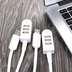 كابل تمديد شاحن موزع 5 فولت متعدد المنافذ من One for Three، كابل تمديد خارجي، موزع USB3.0