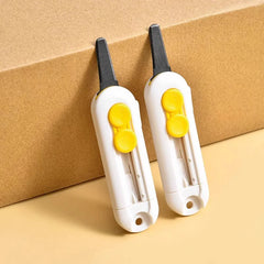 Box Cutter Mini Magnetic Box Cutter Box Cutter Safety Lock For Opening Packages Cartons Box Opener Razor Perfect For Home Use