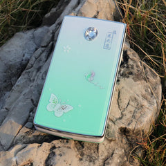 Women Flip Mobile Phone Slim Flashlight Cute Cover Style Dual Sim Big Push Button SOS Sound Recorde Cellphone