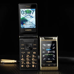 Yeemi G10-C 2G GSM Dual SIM Dual Screen Flip Feature Phone Big Fronts For Elder 2.8 inch FM Mp3/Mp4 Bluetooth Cheap Cellphone