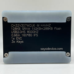 O3C SayoDevice OSU O3C مفاتيح هول ذات الزناد السريع ومفاتيح مغناطيسية وردية اللون ولوحة مفاتيح بمقبض وشاشة ونسخ ولصق وقص