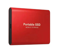 محرك أقراص صلبة خارجي محمول عالي السرعة SSD بسعة 1 تيرابايت، محرك أقراص صلبة صغير بسعة 1 تيرابايت لأجهزة الكمبيوتر المحمولة/الكمبيوتر الشخصي/الآيباد